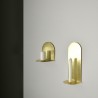 Shelf Candel Holder Archal Light Brass M 16 x 12 x 16 cm Eno