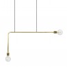 Lampe Suspension Essential KVG Long Laiton 110 x 54 cm Serax