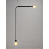 Lampe Suspension Essential KVG Hight Noire 54 x 110 cm Serax