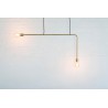 Lampe Suspension Essential KVG Long Laiton 110 x 54 cm Serax