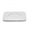 Saucer Cappuccino HEII white porcelain 14,7 x 14,7 cm Serax