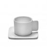 Coffee Cup HEII white porcelain Diam 7 cm Serax