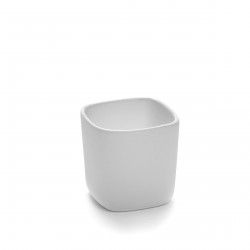 Square Bowl HEII white porcelain 6 x 6 x H6 cm Serax