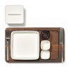 Square Lid HEII white porcelain 12 x 12 cm Serax