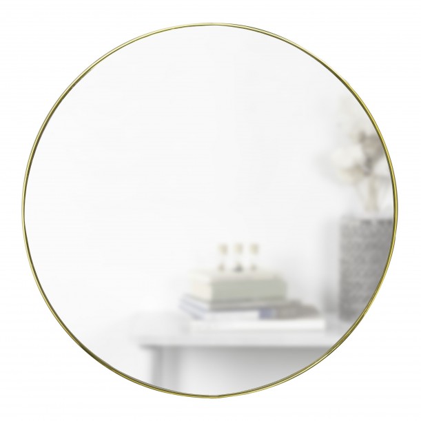 Mirror Hubba Brass Round Diam 86 cm Umbra