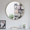 Miroir Rond Hubba Cadre Laiton Diam 86 cm Umbra