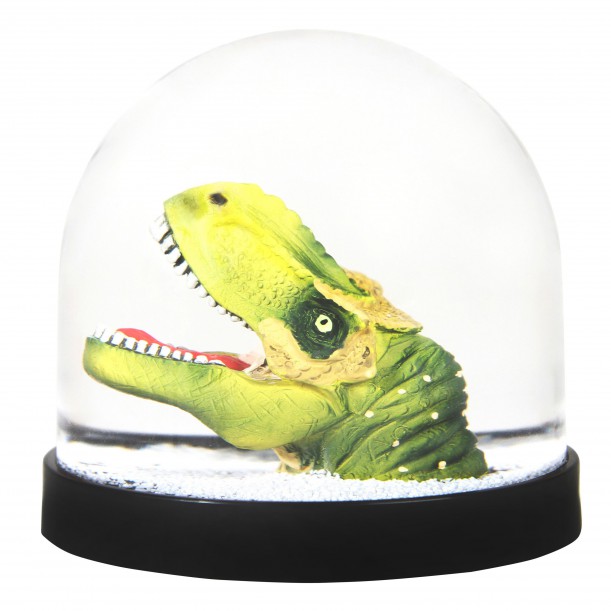 Boule à Neige Dinosaure & klevering