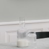 Ripple Glass Clear Stackable Diam 7 cm Set of 4 Ferm Living