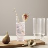 Ripple Glass Long Drink Clear Diam 7 x H 14 cm Set of 4 Ferm Living