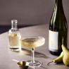 Ripple Champagne Saucer Clear Diam 10,5 cm Set of 2 Ferm Living