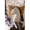 Coussin Safari Horse Dusty Rose Ferm Living