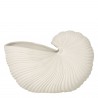 Pot Shell en Grès Blanc L 31 x H 21 cm Ferm Living