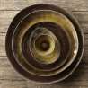 Oval Bowl Pure Green Ceramic Medium L 20 x 17 cm Serax