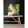 Velvet Cushion Pelican Green 50 x 50 cm Vanilla Fly