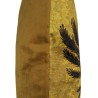 Velvet Cushion Mustard Palm 50 x 50 cm Vanilla Fly