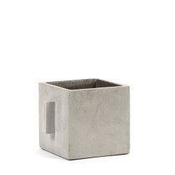 Pot Béton Cubique Marie Gris Clair 17 x 17 x 17 cm Serax