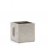 Cubic Concrete Pot Marie Light Grey 17 x 17 x 17 cm Serax