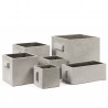 Cubic Concrete Pot Marie Light Grey 22 x 22 x 22 cm Serax