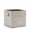 Cubic Concrete Pot Marie Light Grey 26 x 26 x 26 cm Serax