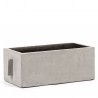 Concrete Jardiniere Marie Light Grey L 37 x 17 x H 14 cm Serax