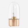 Table Lamp Broad brass and glass House Doctor