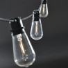 Light Chain Black 10 Long Led Bulbs House Doctor