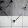 Light Chain Black 10 Long Led Bulbs House Doctor