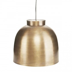 Lampe Suspension Bowl Laiton Medium Diam 35 cm House Doctor