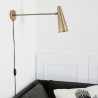 Precise Wall Lamp Brass Long L 47 cm House Doctor