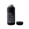 Bouteille Thermos Matt Gris Clair 1,5 Litre House Doctor