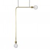 Lampe Suspension Essential KVG Hight Noire 54 x 110 cm Serax