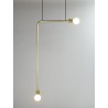 Lampe Suspension Essential KVG Hight Noire 54 x 110 cm Serax