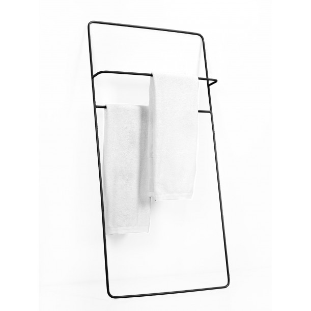 House & Homestyle Lot De 5 Porte-serviettes, Largeur 31 Cm, Profondeur 15 Cm, Hauteur 57 Cm, Noir