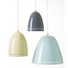 Petite Lampe Suspension Bleu Fumée