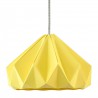 Suspension Origami Chesnut Blanche Diam 28 cm Snowpuppe