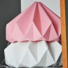 Suspension Origami Chesnut Blanche Diam 28 cm Snowpuppe