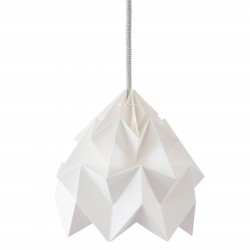 Petite Suspension Origami Moth Rose Diam 20 cm Snowpuppe