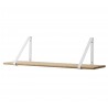 2 Shelf Hangers Black for The Shelf by ferm living