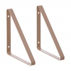 2 Shelf Hangers Black for The Shelf by ferm living