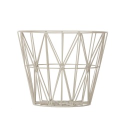 Corbeille Wire Noir Small Ferm Living