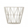 Wire Basket Black Small Ferm Living