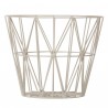 Corbeille Wire Noir Large Ferm Living