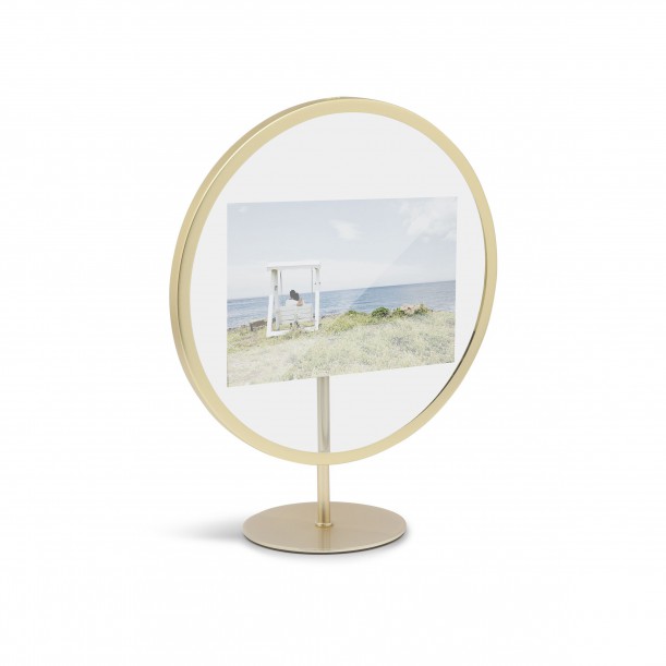 Infinity Frame Black Round for 10 x 15 cm Photo Umbra