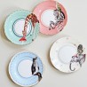 Set 4 Assiettes Animaux 27cm Yvonne Ellen