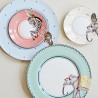 Set 4 Assiettes Animaux 27cm Yvonne Ellen