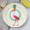 Assiette Flamant Rose 16cm Yvonne Ellen