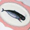 Plat Baleine 36cm x 25cm Yvonne Ellen