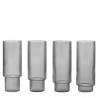 Ripple Glass Long Drink Diam 7 x H 14 cm Set of 4 Ferm Living