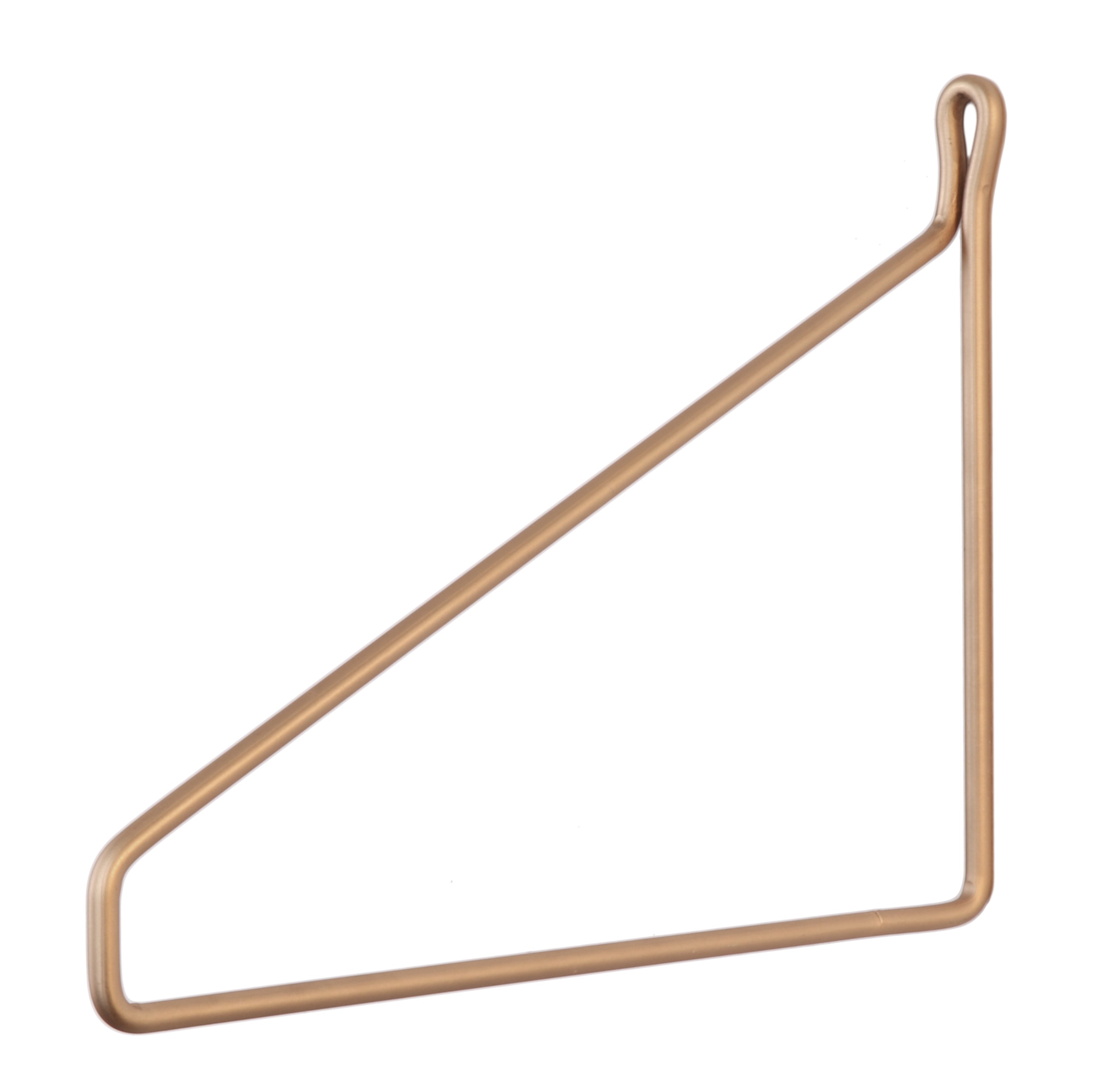 Lot De 2 Supports D’étagère En Fonte – Design Vintage Chaînes, Bronze