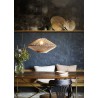 Lampe Suspension Trapèze en Bambou Madam Stoltz